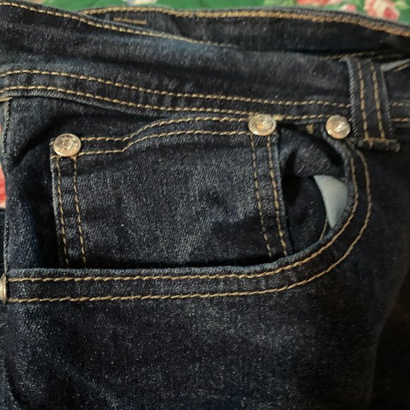 Fashion Power Jeanswear Bling Ladies Jeans~XL - Picture 4 of 10